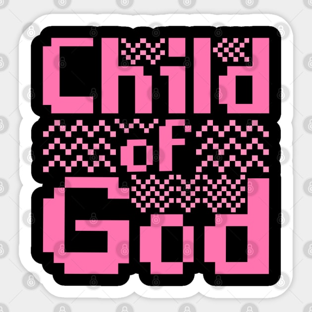 Child Of God Sticker by Plushism